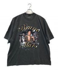 BRUNO MARS (ブルーノ マーズ) プリントTシャツ グレー サイズ:XL