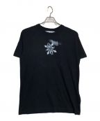 OFFWHITEオフホワイト）の古着「Tribal Type T-shirt with contrast print」｜ブラック