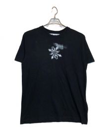 OFFWHITE（オフホワイト）の古着「Tribal Type T-shirt with contrast print」｜ブラック