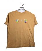 OFFWHITEオフホワイト）の古着「cotton T-shirt」｜オレンジ