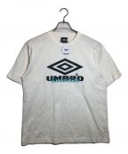 UMBRO×youngersongアンブロ×ヤンガーソング）の古着「プリントTシャツ」｜ホワイト