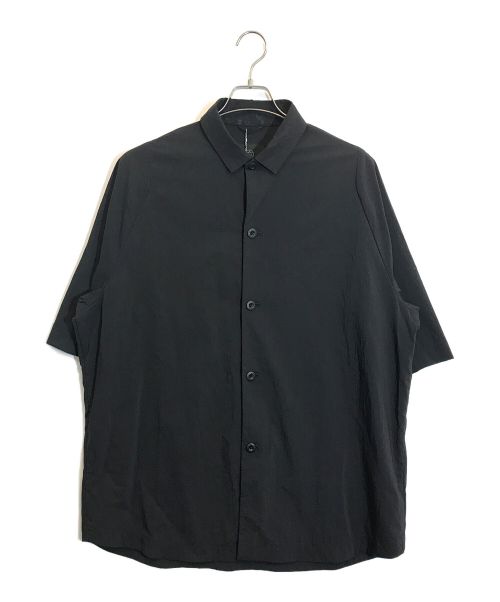 teatora（テアトラ）teatora (テアトラ) CARTRIDGE SHIRT S/S DR ブラック サイズ:SIZE　3の古着・服飾アイテム