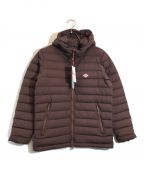 DANTONダントン）の古着「2WAY STRETCH NYLON DOWN JACKET」｜ブラウン