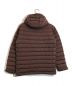 DANTON (ダントン) 2WAY STRETCH NYLON DOWN JACKET ブラウン サイズ:SIZE　XS 未使用品：20000円