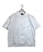 DESCENDANTディセンダント）の古着「SOUS OPEN COLLAR SS SHIRT」｜ホワイト