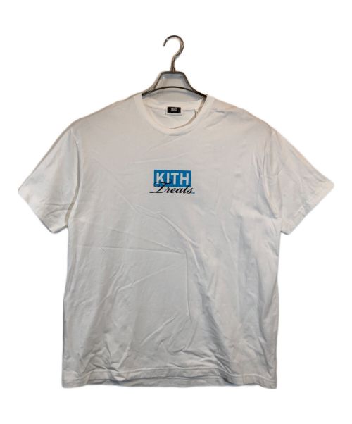 KITH（キス）KITH (キス) トリーツ マイアミ カフェ Tシャツ ホワイト サイズ:SIZE XLの古着・服飾アイテム