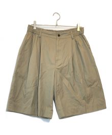 stein（シュタイン）の古着「WIDE EASY SHORT TROUSERS」｜ベージュ