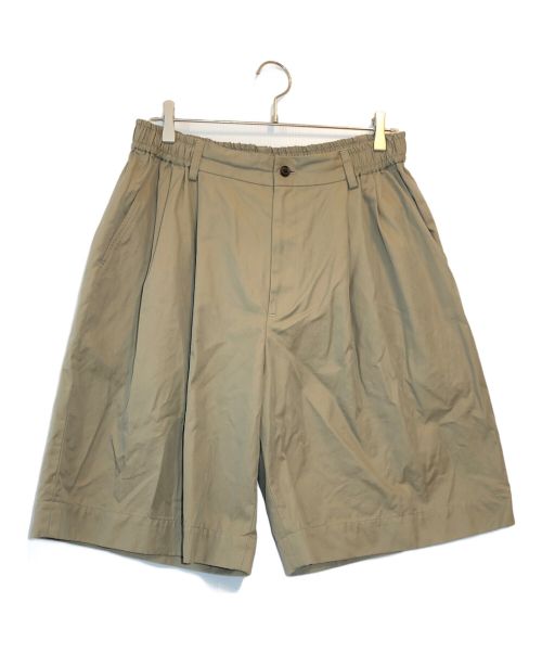 stein（シュタイン）stein (シュタイン) WIDE EASY SHORT TROUSERS ベージュ サイズ:Mの古着・服飾アイテム