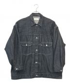 Graphpaperグラフペーパー）の古着「COLORFAST DENIM JACKET」｜インディゴ