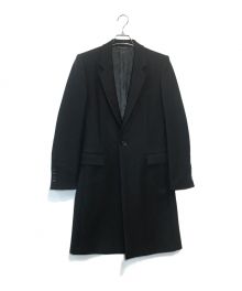 JOHN LAWRENCE SULLIVAN（ジョン ローレンス サリバン）の古着「MELTON CHESTERFIELD COAT」｜ブラック