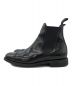 SANDERS (サンダース) MILITARY CAP TOE CHELSEA BOOT ブラック サイズ:SIZE 6：25000円