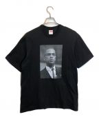 SUPREMEシュプリーム）の古着「DeCarava Malcolm X TEE」｜ブラック