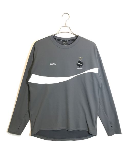 F.C.R.B.（エフシーアールビー）F.C.R.B. (エフシーアールビー) ロングスリーブTシャツ グレー サイズ:SIZE XLの古着・服飾アイテム