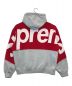 SUPREME (シュプリーム) Big Logo Jacquard Sweatshirt グレー サイズ:SIZE L：25000円