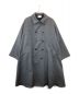 soerte（ソエルテ）の古着「Oversize double breasted stand collar coat」｜グレー