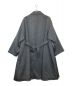 soerte (ソエルテ) Oversize double breasted stand collar coat グレー サイズ:SIZE 2：11000円