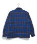 SUPREME (シュプリーム) Quilted Plaid Flannel Shirt ブルー サイズ:M：12000円