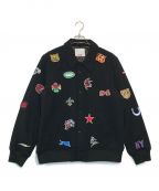 SUPREMEシュプリーム）の古着「14AW Franchise Varsity Jacket  /  14AWフランチャイズバーシティージャケット」｜ブラック