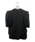 HYKE (ハイク) 22SS LINEN BALLOON SLEEVE TOP ブラック サイズ:SIZE 1：13000円