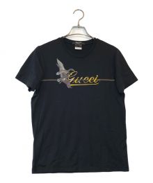 GUCCI（グッチ）の古着「プリントTシャツ」｜ブラック