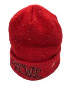 SUPREME×New Eraシュプリーム×ニューエラ）の古着「23SS METALLIC ARC BEANIE」｜レッド