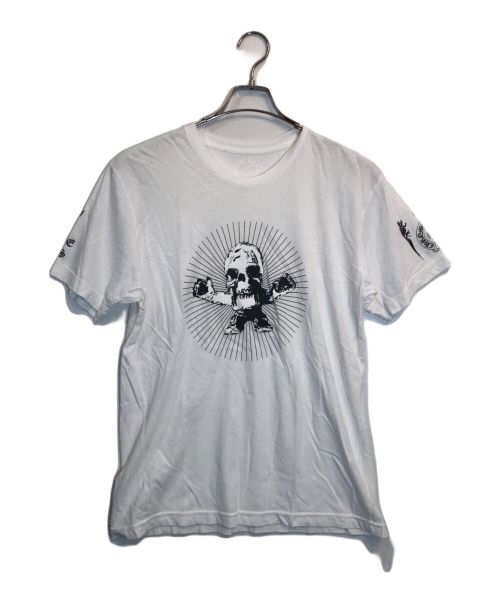 CHROME HEARTS（クロムハーツ）CHROME HEARTS (クロムハーツ) FOTIプリントTシャツ ホワイト サイズ:SIZE Lの古着・服飾アイテム