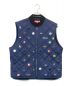 SUPREME（シュプリーム）の古着「Pins Quilted Work Vest」｜ネイビー