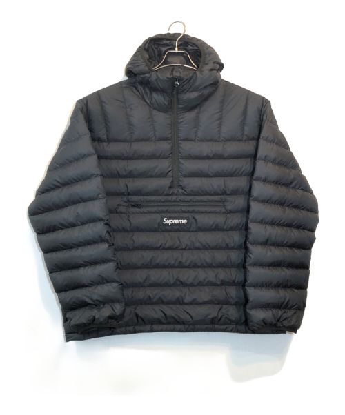 SUPREME（シュプリーム）SUPREME (シュプリーム) Micro Down Half Zip Hooded Pullover ブラック サイズ:XLの古着・服飾アイテム