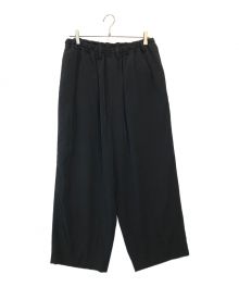 GROUND Y（グラウンドワイ）の古着「vintage decyne Pajamas Pants」｜ブラック