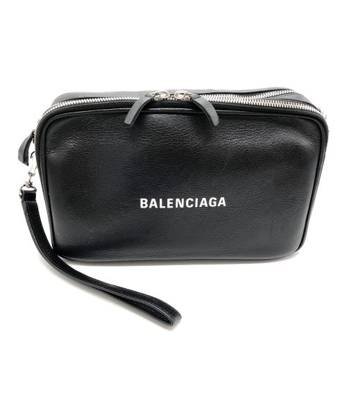 BALENCIAGA（バレンシアガ）BALENCIAGA (バレンシアガ) エブリデイ ポーチ ブラックの古着・服飾アイテム