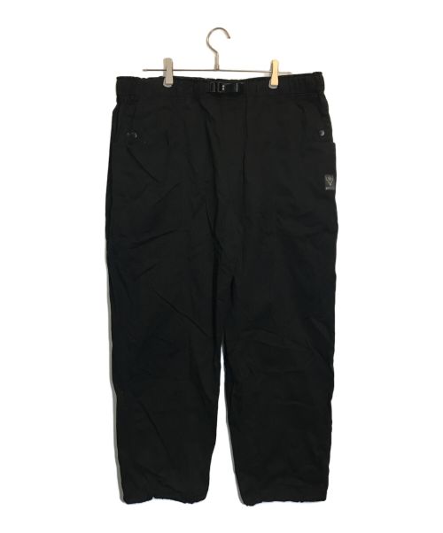 SUPREME（シュプリーム）SUPREME (シュプリーム) South2 West8 (サウスツー ウエストエイト) Belted Pant ブラック サイズ:SIZE XLの古着・服飾アイテム