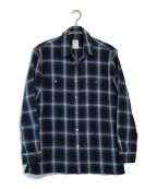 RHC Ron Hermanアールエイチシー ロンハーマン）の古着「check shirt jacket」｜ブルー