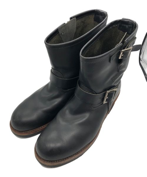 RED WING（レッドウィング）RED WING (レッドウィング) エンジニアブーツ ブラック サイズ:SIZE US 9 1/2の古着・服飾アイテム