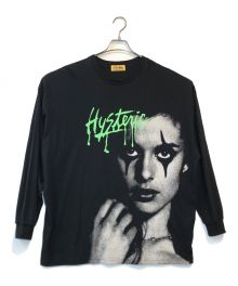 Hysteric Glamour（ヒステリックグラマー）の古着「HG PARTY オーバーサイズTシャツ」｜ブラック