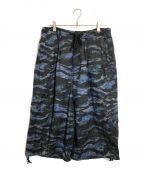 GROUND Yグラウンドワイ）の古着「VIYELLA ZEBRA BALLOON PANTS」｜ネイビー