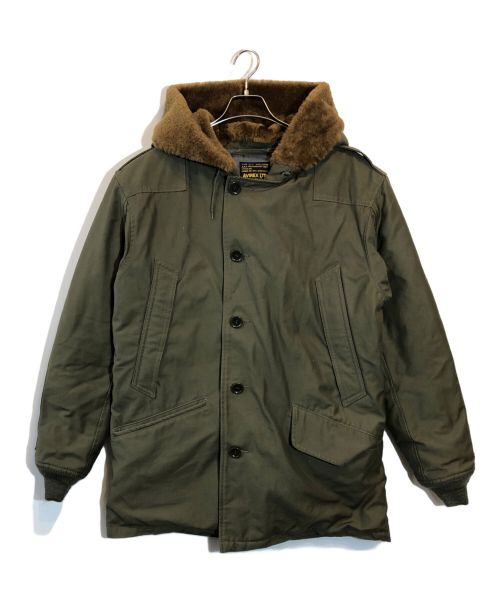 AVIREX（アヴィレックス）AVIREX (アヴィレックス) Type B-9モッズコート カーキ サイズ:SIZE XLの古着・服飾アイテム