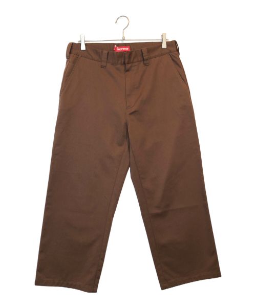 SUPREME（シュプリーム）SUPREME (シュプリーム) Chino Pant ブラウン サイズ:SIZE 32の古着・服飾アイテム