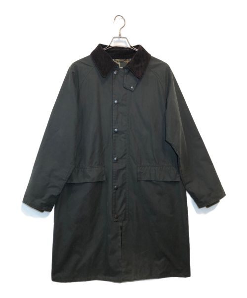 Barbour（バブアー）Barbour (バブアー) ニューバーレーオイルドコットンシングルコート グリーン サイズ:SIZE 40の古着・服飾アイテム