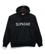 SUPREMEシュプリーム）の古着「パーカー」｜ブラック