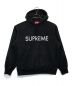 SUPREME（シュプリーム）の古着「パーカー」｜ブラック