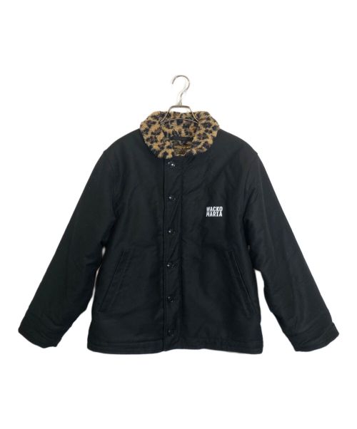 WACKO MARIA（ワコマリア）WACKO MARIA (ワコマリア) N-1 DECK JACKET -B- -TYPE 3 ブラック サイズ:SIZE Mの古着・服飾アイテム