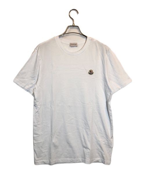 MONCLER（モンクレール）MONCLER (モンクレール) Tシャツ ホワイト サイズ:SIZE Lの古着・服飾アイテム