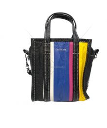 BALENCIAGA（バレンシアガ）の古着「BAZAR SHOPPER XXS LEATHER BAG」｜マルチカラー