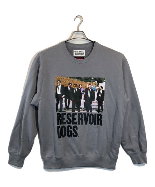 WACKO MARIA（ワコマリア）WACKO MARIA (ワコマリア) RESERVOIR DOGS (レザボアドッグス) MIDDLE WEIGHT CREW NECK SWEAT SHIRT グレー サイズ:SIZE L 未使用品の古着・服飾アイテム