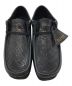 中古・古着 CLARKS (クラークス) WACKO MARIA (ワコマリア) SNAKE EMBOSSED LEATHER WALLABEE ブラック サイズ:SIZE US 8 未使用品：30000円