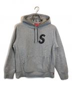 SUPREMEシュプリーム）の古着「18AW S Logo Hooded Sweatshirt」｜グレー