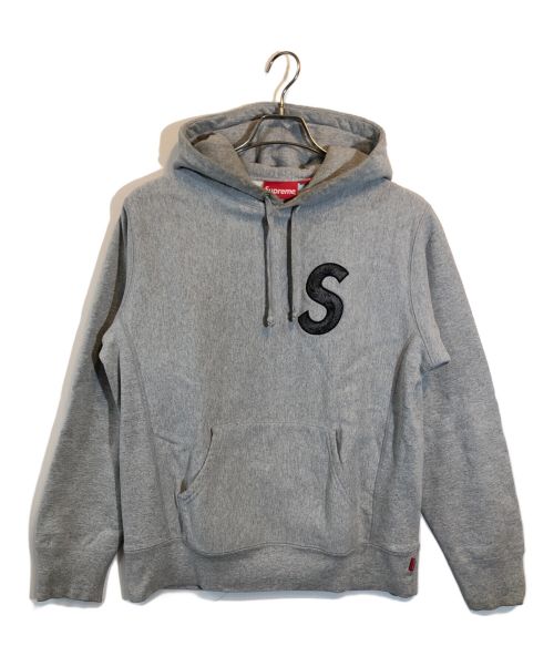 SUPREME（シュプリーム）SUPREME (シュプリーム) 18AW S Logo Hooded Sweatshirt グレー サイズ:SIZE Mの古着・服飾アイテム