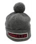 MONCLER (モンクレール) ニット帽 グレー：12000円