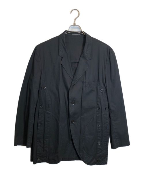 Yohji Yamamoto pour homme（ヨウジヤマモト プールオム）Yohji Yamamoto pour homme (ヨウジヤマモト プールオム) 07SSサイドボタン3Bジャケット ブラック サイズ:SIZE 4の古着・服飾アイテム