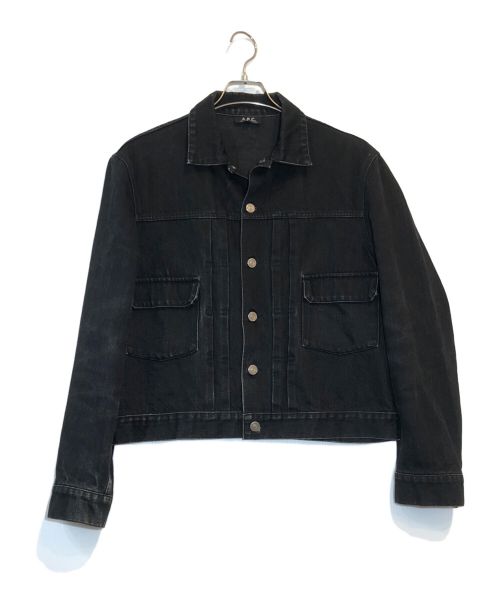 A.P.C.（アーペーセー）A.P.C. (アーペーセー) デニムジャケット ブラック サイズ:Mの古着・服飾アイテム